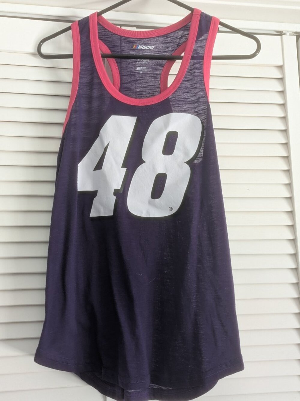 Nascar Alex Bowman 48 Tank Top Small